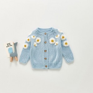 Spring Kids Baby Girls Cardigan Coat Clothing