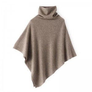 luxury mongolia real pure 100% cashmere wool cape sweater