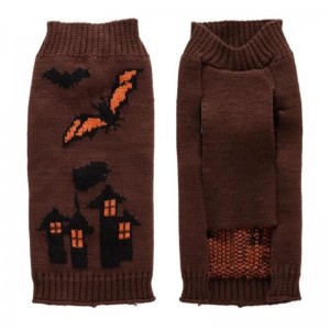 Halloween Warm Pet Costume Clothes Dogs Sweater for Medium Large Dogs