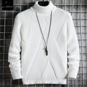 OEM Winter Half Turtle Neck Men's Sweater Pullover Sweater